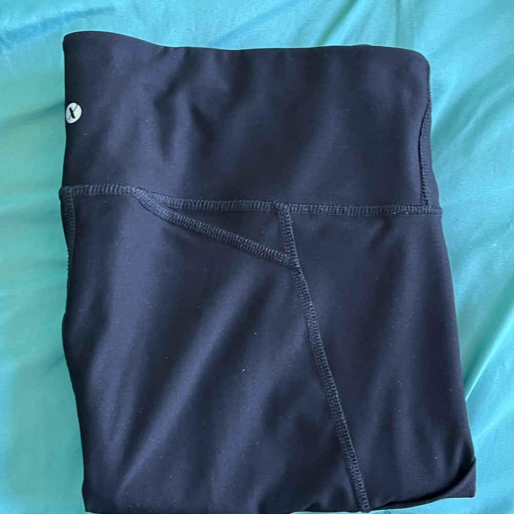 Women’s Double Pocket Black Leggings